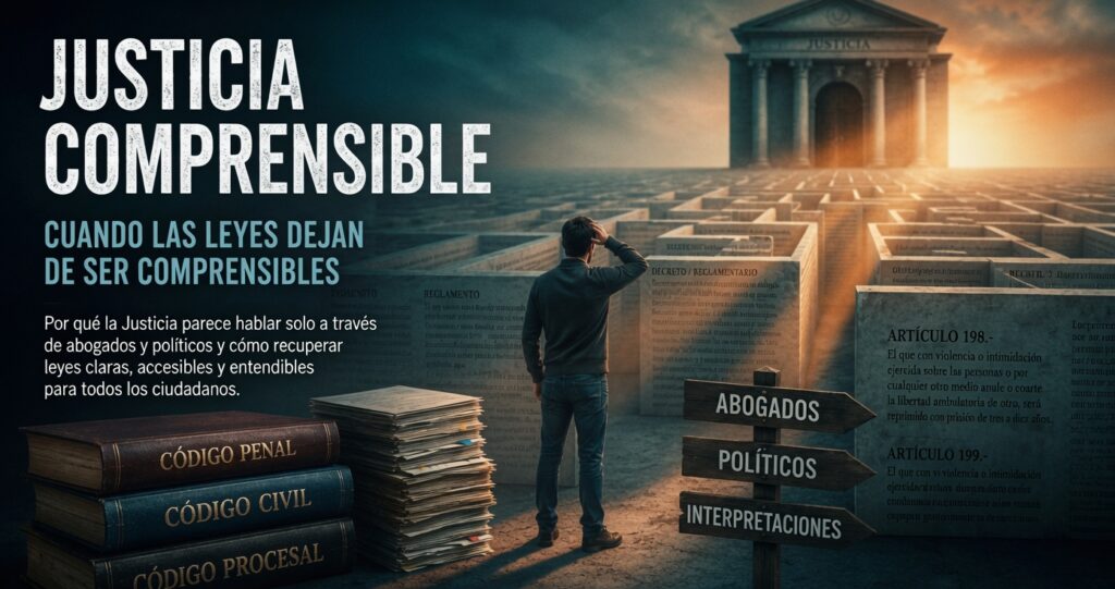 Justicia comprensible: cuando las leyes dejan de ser comprensibles
